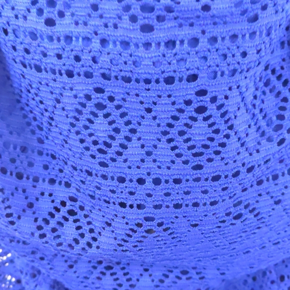 Panache Anya Crochet Balconnet Tankini Top. French Blue. Multiple Sizes. - Picture 8 of 9